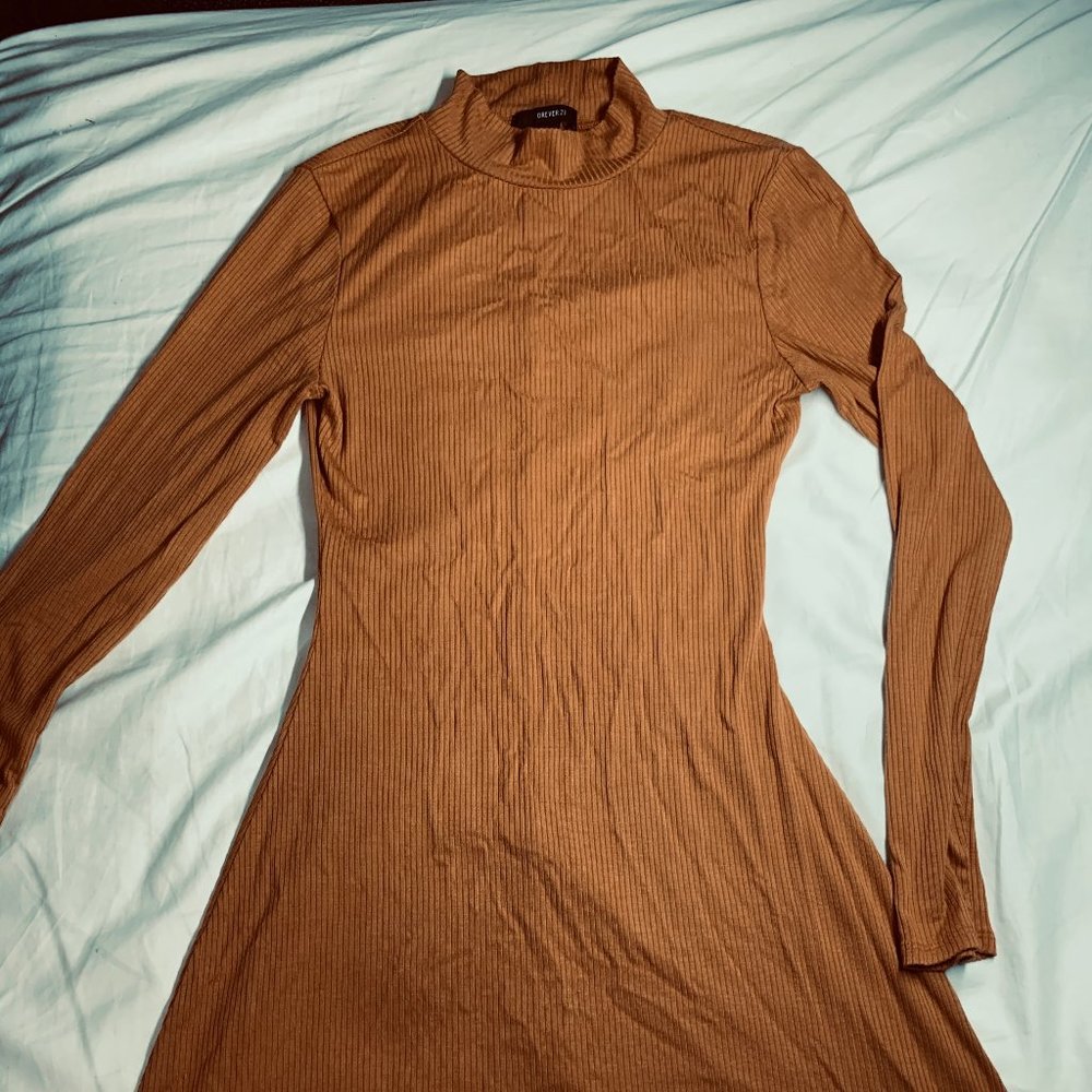 Forever 21 Ribbed Skater skirt dress